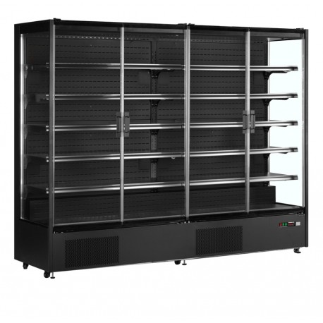 Vitrine réfrigérée pour supermarché à froid positif | PC2500B - Tefcold