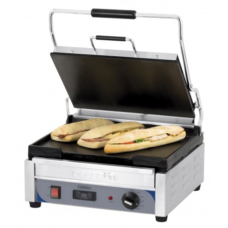 Grill Panini Grand Premium Lisse - Lisse avec minuteur | CGPLLGPT - Casselin