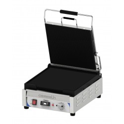 Grill Panini XL Premium Rainurée - Lisse avec minuteur