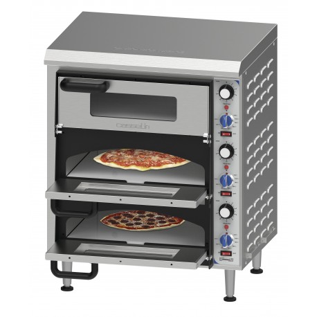 Four à pizza électrique 3 chambres 35 cm | CFRPE335 - Casselin