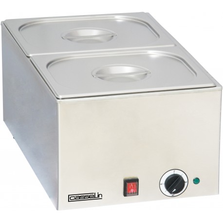 Bain-marie avec 2 x GN 1/2 | CBM2 - Casselin