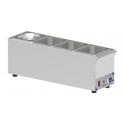 Bain-marie à sauce 4 x GN 1/6 compact