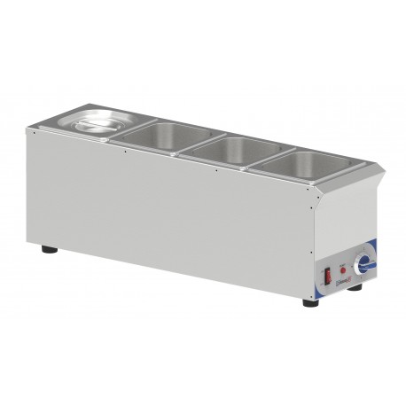 Bain-marie à sauce 4 x GN 1/6 compact | CBMS416V - Casselin