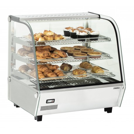 Vitrine chauffante 120L | CVC120L - Casselin