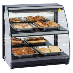 Vitrine chauffante self service 100L