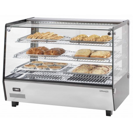 Vitrine chauffante encastrée 160L | CVCE160L - Casselin