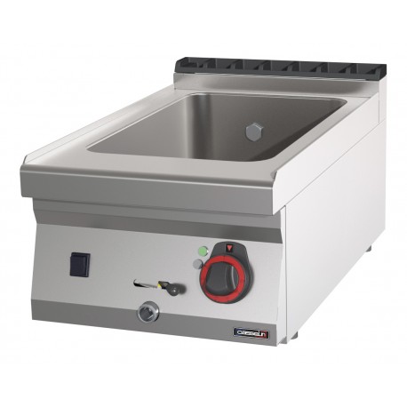 Bain-marie GN 1/1 200 mm avec vanne de vidange 40 | C7BM1200V40 - Casselin