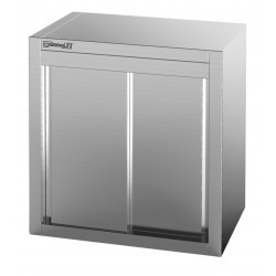 Armoire murale inox avec portes coulissantes 600 mm