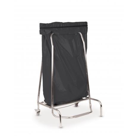 Porte sac poubelle inox 110L | CPSPP - Casselin