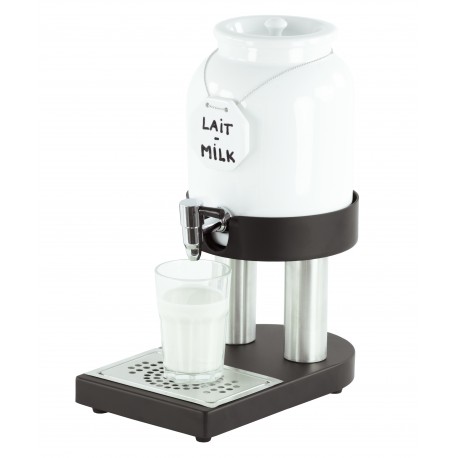 Distributeur de lait froid en porcelaine 4L | CDLPF4 - Casselin