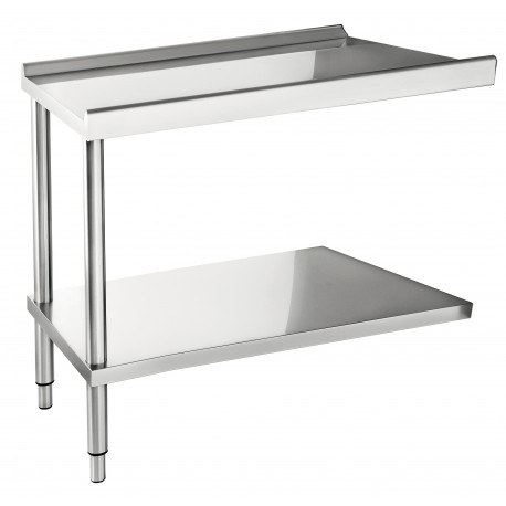 Table d’entrée ou de sortie 
pour lave-vaisselle 645 mm | CT645 - Casselin