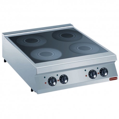 Cuisinière électrique 4 foyers à induction -top- | E22/4ID8T-230/3--N - Diamond