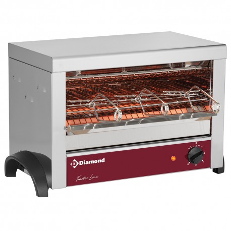 Toaster 3 pinces au quartz | M3-TOSTI/N - Diamond