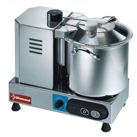 Cutter inox 6 litres | CSP/6V - Diamond