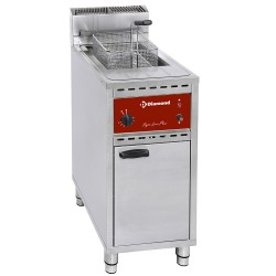 Friteuse gaz 16 litres sur meuble