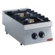 Cuisinière gaz 2 feux, 2x 5,5 kW -TOP-