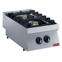 Cuisinière gaz 2 feux, 2x 5,5 kW -TOP-