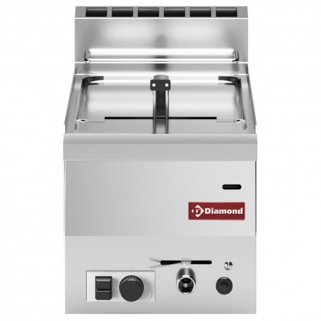 Friteuse gaz, 1 cuve 8 litres -Top- | G60/F8-3T-N - Diamond