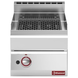 Grill-vapeur gaz, avec grille de cuisson en fonte -Top-