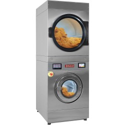 Lave-linge à super essorage 18 kg (électrique) + séchoir rotatif 18 kg (électrique) TOUCH SCREEN