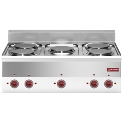 Cuisinière électrique 5 plaques -Top-