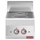 Cuisinière électrique vitro-céramique 2 foyers -top- "Alpha 650"