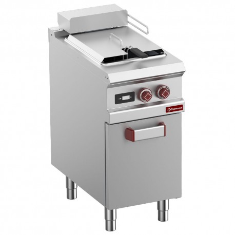 Friteuse électrique HP 1 cuve "Y" de 21 litres sur meuble fermé - DIGIT | E9/F21A4-NAP - Diamond