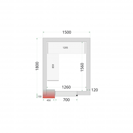 CRNF3030 | Shelf Rack System Kit - Tefcold