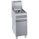 Friteuse gaz 1 cuve 15 litres sur armoire