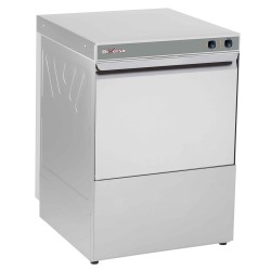 Lave-vaisselle panier 500x500 mm, avec pompe vidange et doseur de produit de lavage