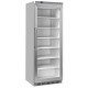 Armoire congélateur, porte vitrée, statique, 400 litres - Acier inox