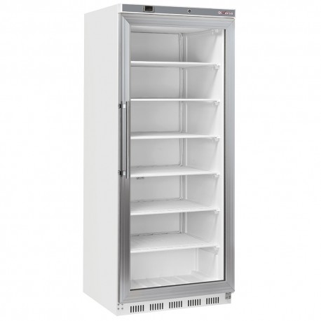 Armoire congélateur, porte vitrée, statique, 600 litres - Blanc | WR-NG61-LV - Diverso By Diamond