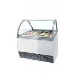 Vitrine ventilée pour glace en bac