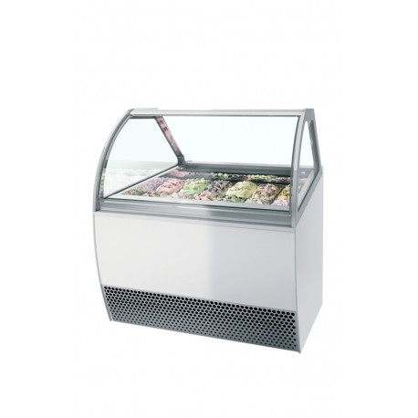 Vitrine ventilée pour glace en bac | MILLENNIUM LX12 - Tefcold