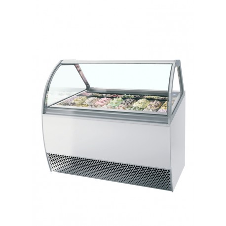 Vitrine ventilée pour glace en bac | MILLENNIUM LX16 - Tefcold