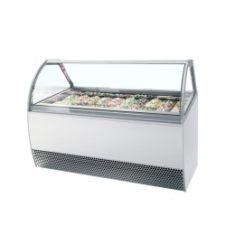 Vitrine ventilée pour glace en bac