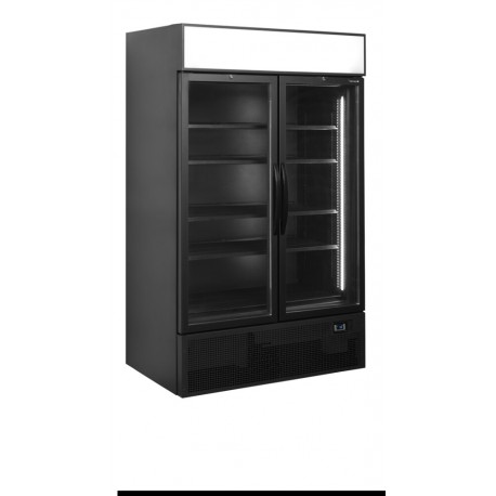 Vitrine réfrigérée noire | FSC1200H BLACK - Tefcold